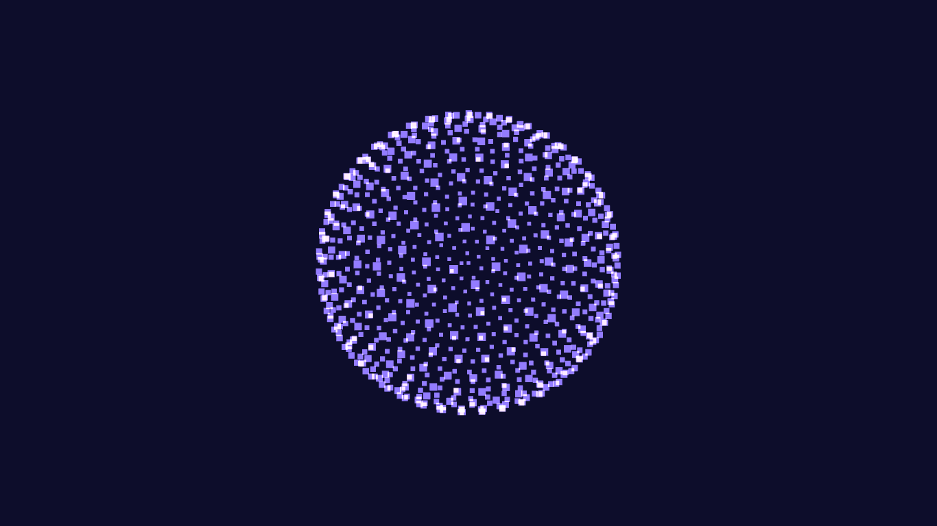 Fluid neon mesh bubble animation